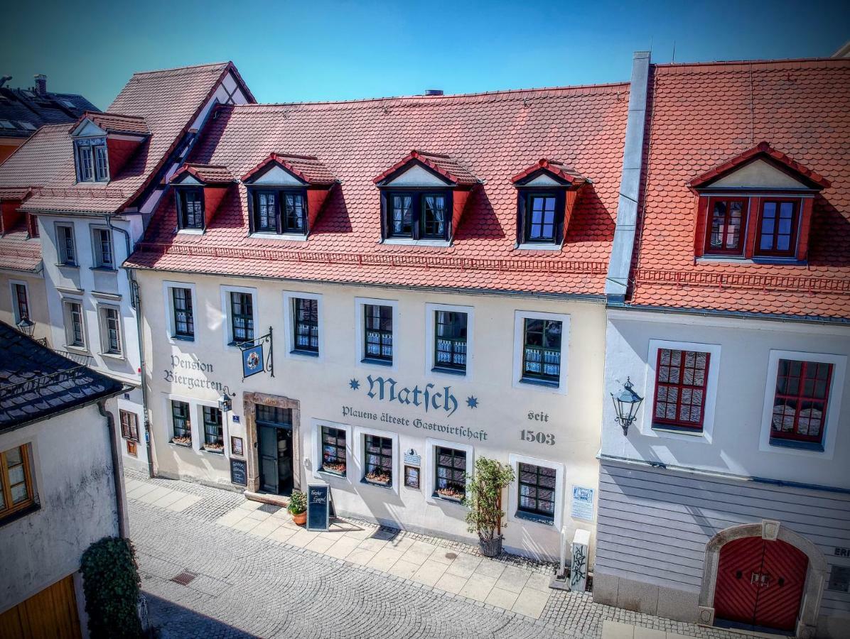 Matsch - Plauens älteste Gastwirtschaft Exterior foto