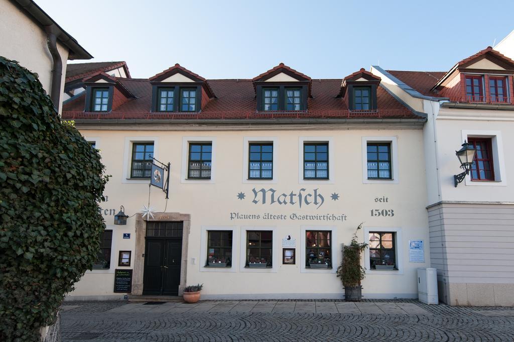 Matsch - Plauens älteste Gastwirtschaft Exterior foto